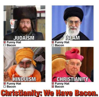 ChristianityHasBacon
